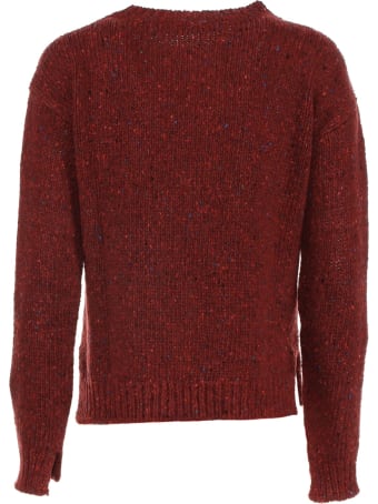 Base Red Crewneck Sweater