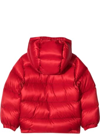 Moncler Newborn Moncler Enfant Red Down Jacket