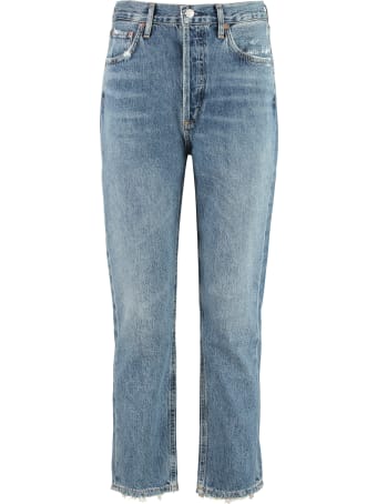 AGOLDE Riley Distressed Jeans