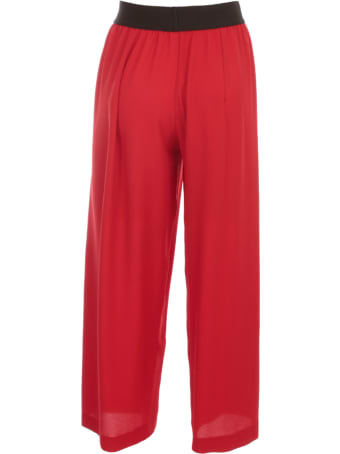 Maria Calderara Pants Wide Leg Crepe