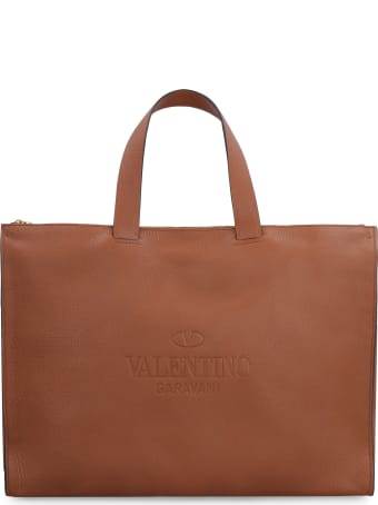 Valentino Identity Leather Tote - Valentino Garavani