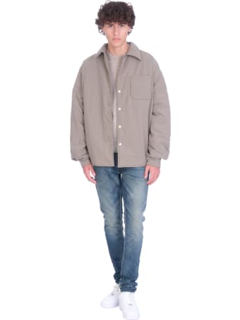 John Elliott Casual Jacket In Green Cotton