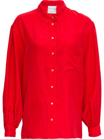 Forte_Forte Hobotai Red Silk Shirt