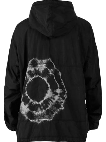 Aries Black Tie-dye Print Jacket