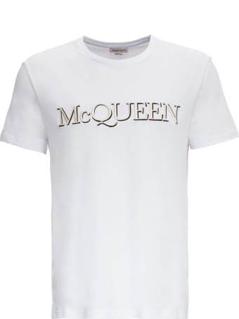 Alexander McQueen Cotton T-shirt With Logo