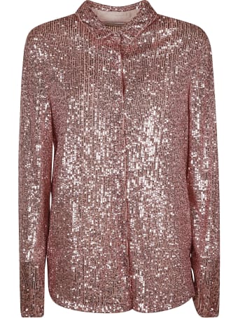 Be Blumarine Sequin-coated Shirt