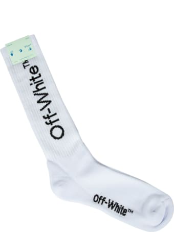 Off-White Arrows Mid Length Socks