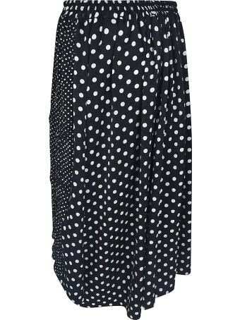 Y's Dotted Print Skirt