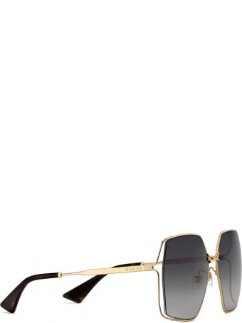 Gucci Gucci Gg0817s Gold Sunglasses