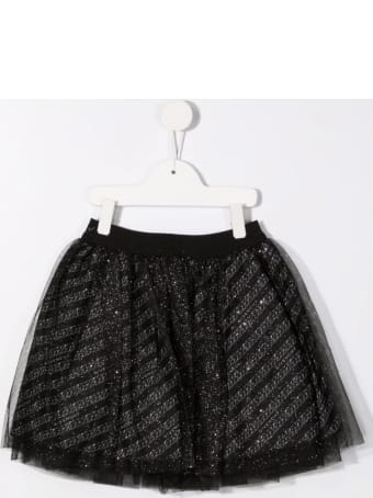Givenchy Tulle Skirt With Allover Logo