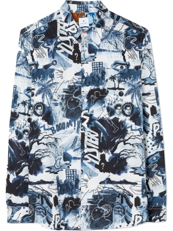 Paul Smith Mens Shirt Ls Regular Fit