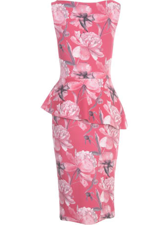 La Petit Robe Di Chiara Boni Boat Neck Sleeveless Dress