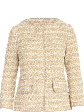 Anneclaire Lurex L/s Chanel Jacket