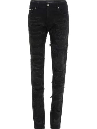 REPRESENT 'shredded' Jeans