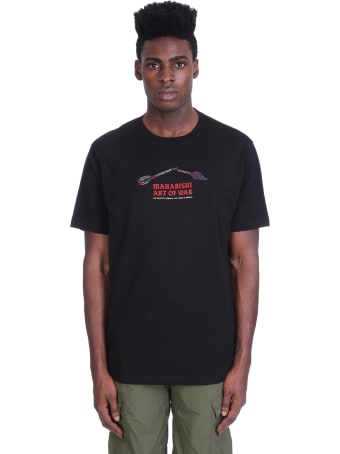 Maharishi T-shirt In Black Cotton
