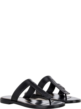 Tom Ford Leather Thong Sandals