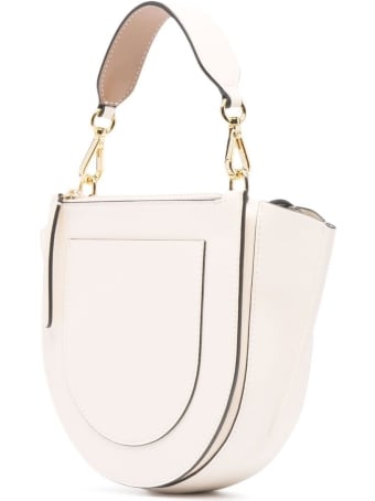 Wandler Hortensia Mini Handbag In White Leather