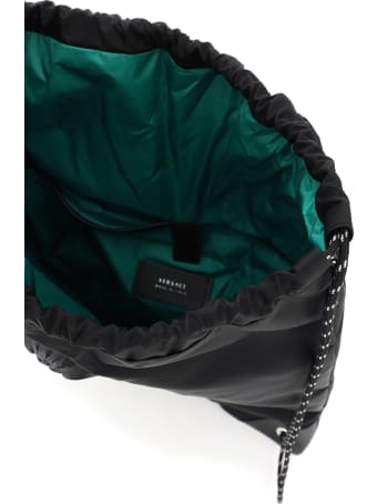 Versace Medusa Nylon Backpack Sack