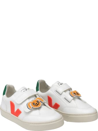 Veja White Sneakers For Kids