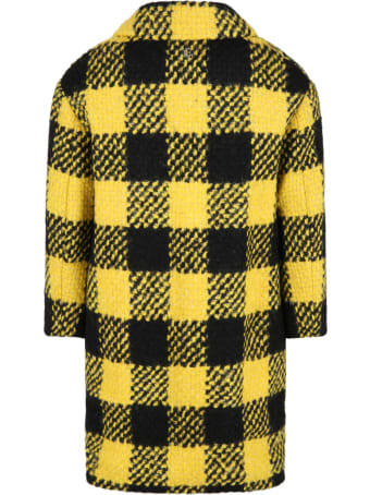 Ermanno Scervino Junior Multicolor Coat For Girl