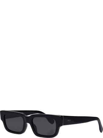 RETROSUPERFUTURE Roma Sunglasses In Black Acrylic