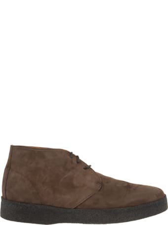 Andrea Ventura Coffee Psyche Ankle Boots