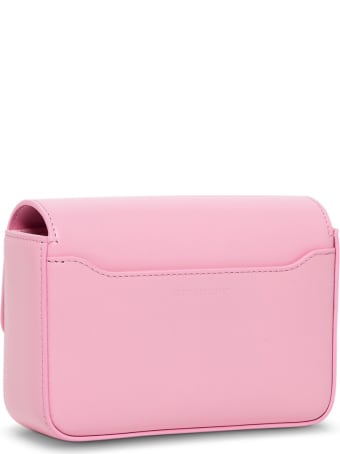 Givenchy Crossbody Bag In Pink Leather With 4g Buckle