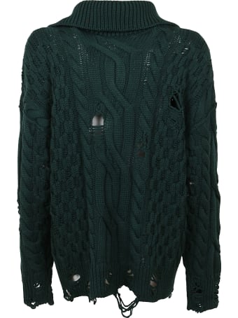 Nervure Cardigan Camionneur Aran