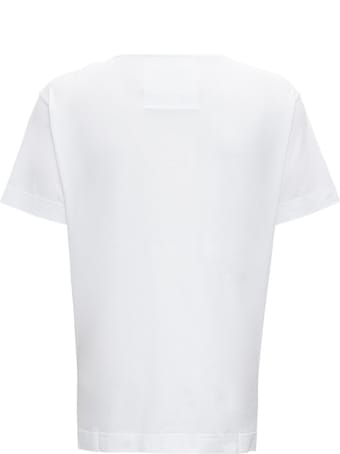 Givenchy White Cotton T-shirt With Micro Logo