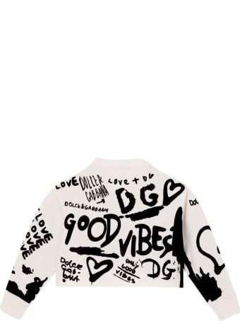 Dolce & Gabbana White Pull
