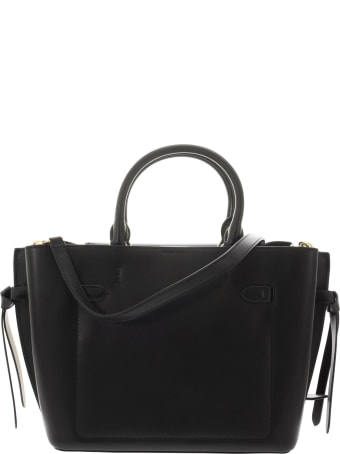 Michael Kors Hamilton Legacy - Large Leather Belted Satchel