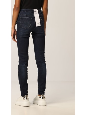 Armani Collezioni Armani Exchange Jeans Mid-rise Super Skinny Stretch Used Denim