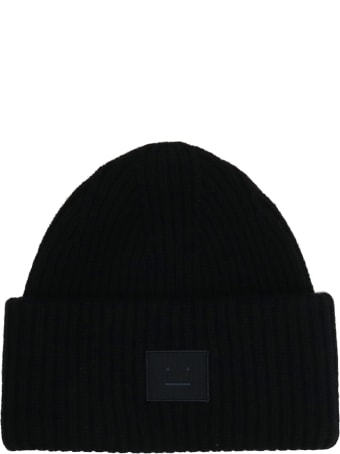 Acne Studios Hats In Black Wool