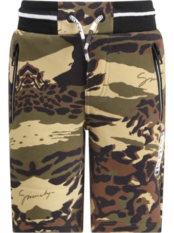 Givenchy Multicolor Short For Boy With Logo