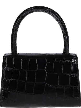 BY FAR Black Leather Miranda Mini Bag