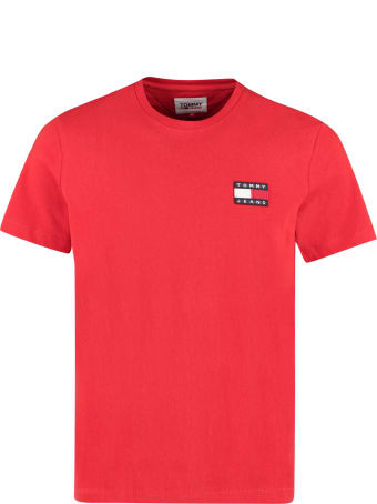 Tommy Jeans Logo Cotton T-shirt