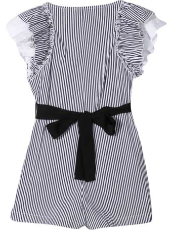 Monnalisa Short Jumpsuit With Press