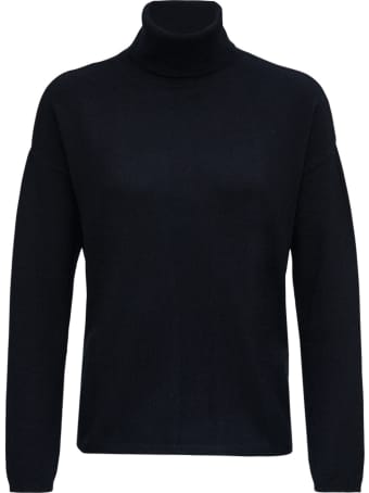 Allude Black Cashmere Sweater