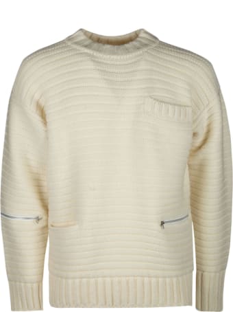 Sacai Zipped Pocket Knit Sweater