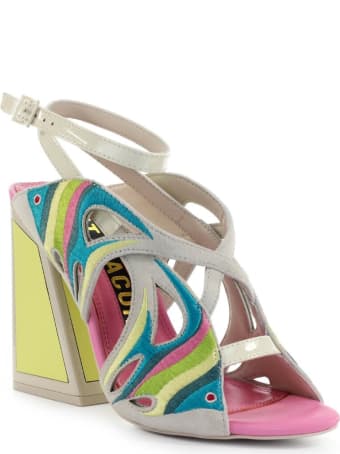 Kat Maconie Pisces Pink Yellow Sandal