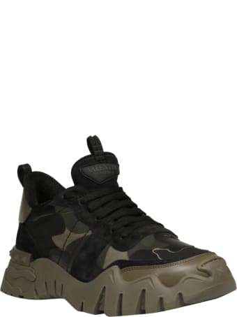 Valentino Garavani Rockrunner Plus Camouflage Sneaker