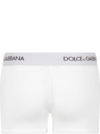 Dolce & Gabbana White Set For Boy