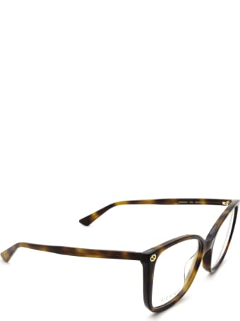 Gucci Gucci Gg0026o Havana Glasses