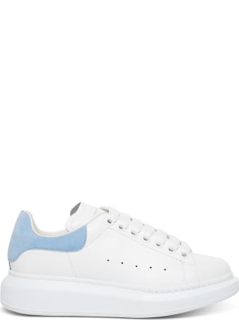 Alexander McQueen Oversize Sneakers In White Leather