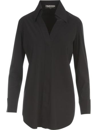 La Petit Robe Di Chiara Boni Polo Neck Shirt
