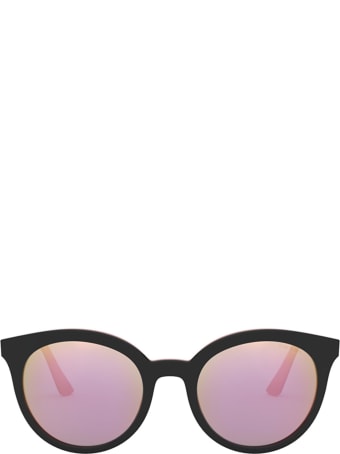 Prada Eyewear Prada Pr 02xs Top Black / Pink Sunglasses