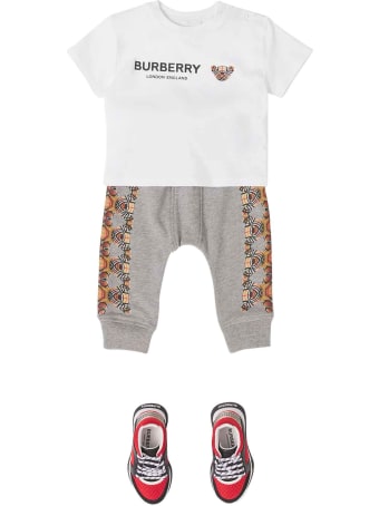 Burberry White Unisex T-shirt