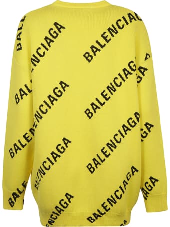 Balenciaga Logo Crewneck Pullover