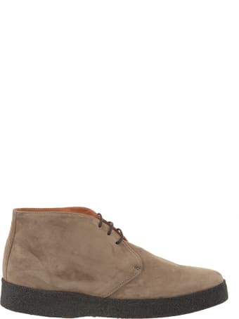 Andrea Ventura Light Beige Andrea Ventura Suede Ankle Boots