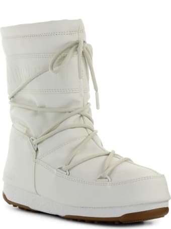 Moon Boot Mid Rubber Wp Cream Snow Boot